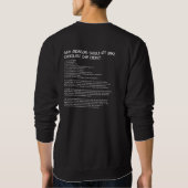 Shirt voor ontvangst door technicus (Achterkant)