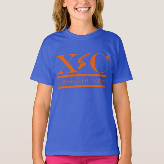 Shirt voor Oranje ontwerp in grensoverschrijdend g (Voorkant)