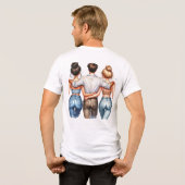 Shirt voor Paar I T-shirt voor Partijen I T-shirt (Achterkant volledig)