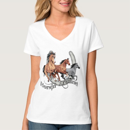 Shirt voor paardenpaarden (Voorkant)