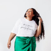 Shirt voor persoonlijke mamma/Grandma Cute Calligr