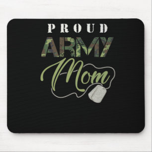 Shirt voor proud Army Mam   T-shirt van de militai Muismat