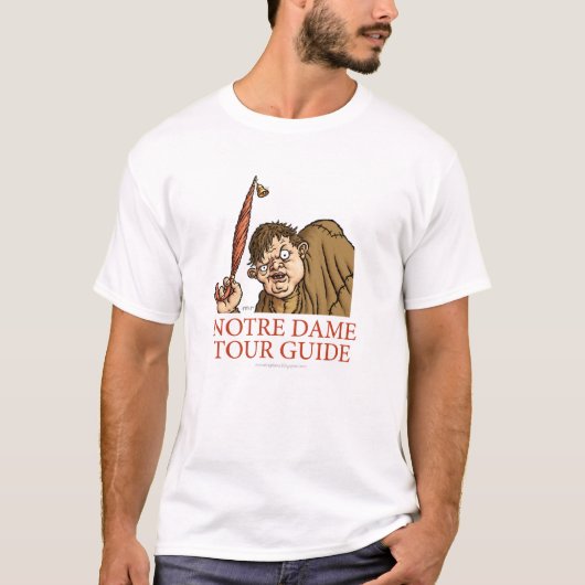Shirt voor Quasimodo Tour Guide (Voorkant)