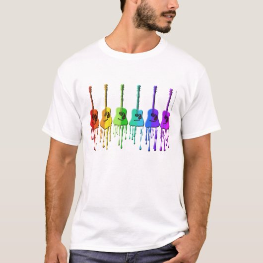 Shirt voor regenbooggeluiden (Voorkant)