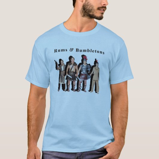 shirt voor rums en bumbletons (Voorkant)