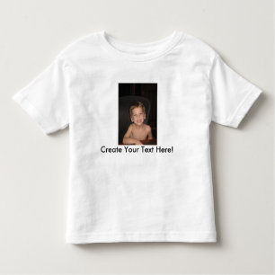 Shirt voor Toddler met aangepast Afbeelding en tek
