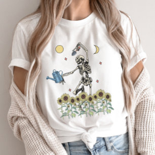 Shirt voor tuinbouw, Funny Gardening Skeleton