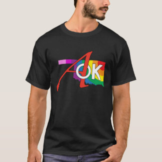 Shirt voor variabele stijl/kleur regenboog