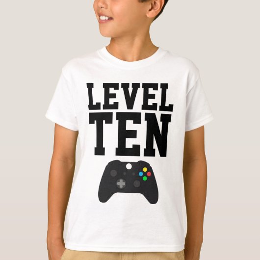 Shirt voor videogame (Voorkant)