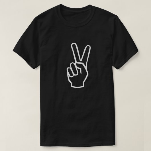 Shirt voor vredeshandtekeningen (Design voorkant)