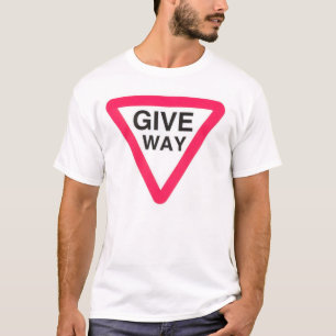 Shirt voor wegteken opgeven