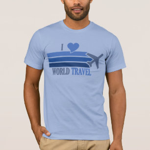 Shirt voor wereldreizen - kies stijl en kleur