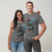 Shirt voor zwarte waterdraak (Unisex)