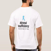 SHIRT: Vraag me naar levensreddende steroïden! T-shirt (Achterkant)