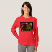shirt "VROUWEN VLOEREN" LANGE SLAPEN (Voorkant volledig)
