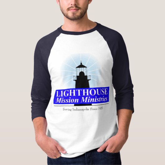 Shirt vuurtoren Softball (Voorkant)