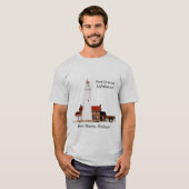 Shirt vuurtoren van Fort Gratiot (Voorkant volledig)