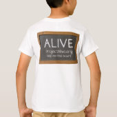 Shirt #WanneerIGrowUp voor kinderen (Achterkant)