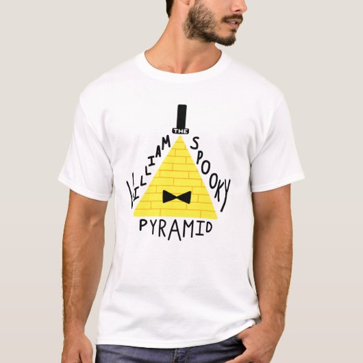 shirt "William the SPOOKY Pyramid" (Voorkant)