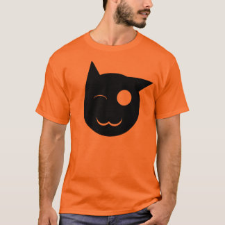 Shirt Winkelende zwarte kat