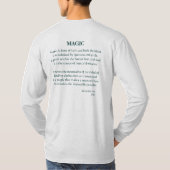 Shirt Wintermagisch gedicht (Achterkant)
