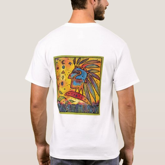 shirt "Wisdom Warrior" (Achterkant)