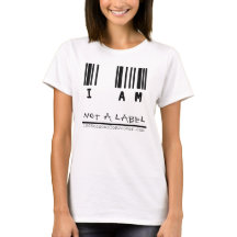 Shirt - Wit vrouwenlabel
