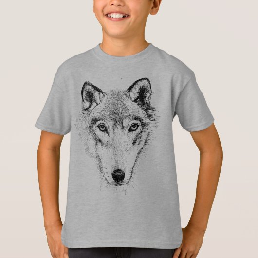 shirt wolf (Voorkant)
