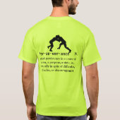 Shirt Wrestling Team (Achterkant)