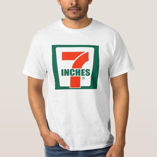 shirt "Zeven inch" (Voorkant)