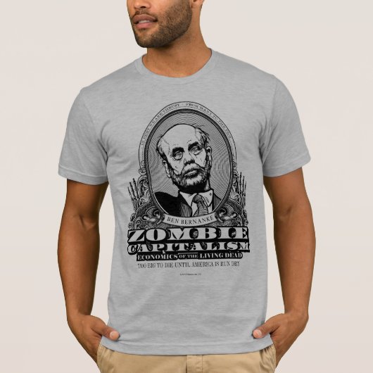Shirt Zombie Capitalism (Voorkant)