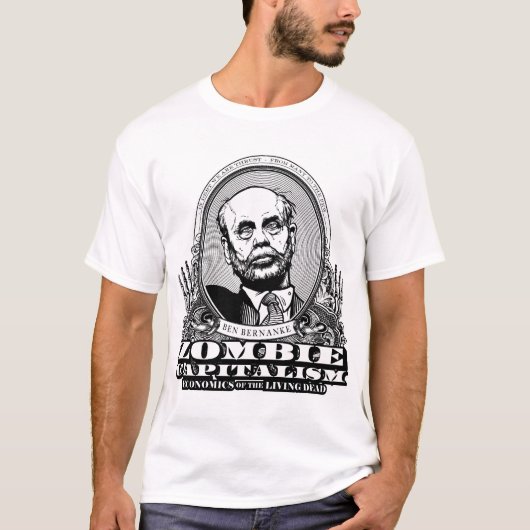 Shirt Zombie Capitalism (Voorkant)