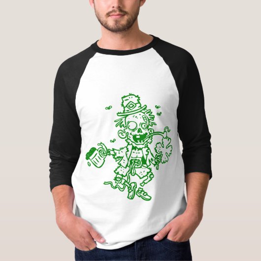 Shirt Zombie Leprechaun (Voorkant)