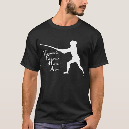 Shirt zwart/wit (Voorkant)