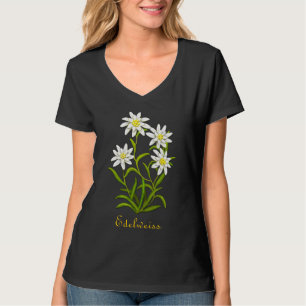 Shirt Zwitserse Edelweiss Alpine Flowers