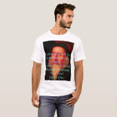 shirtDee3, kijk me aan, ik ben Dr. DeeNiemand hier T-shirt (Voorkant volledig)