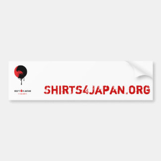 Shirten 4Japan Bumpersticker