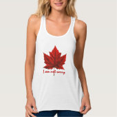 Shirten Aangepaste Tanktops voor dames in Canada (Voorkant)