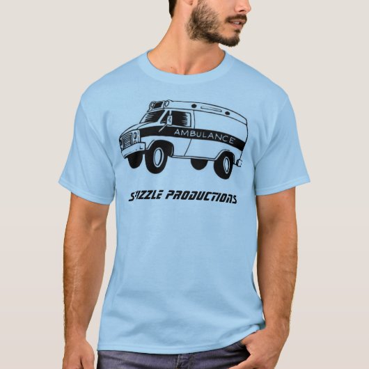 Shirten ambulances, swizzle producties t-shirt (Voorkant)