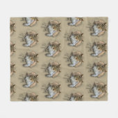 Shirten eekhoorn fleece deken (Voorkant (Horizontaal))