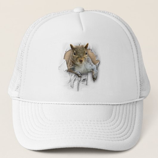 Shirten eekhoorn trucker pet (Voorkant)