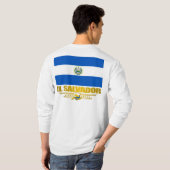 shirten "El Salvador Pride" T-shirt (Achterkant volledig)