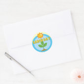 Shirten en cadeaus van eersten ronde sticker (Envelop)