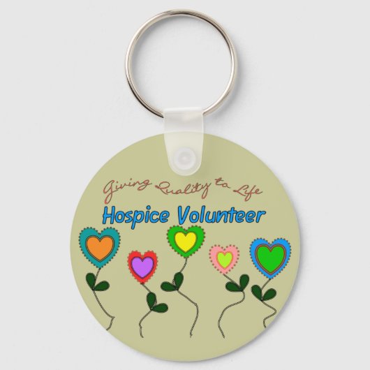 Shirten en cadeautjes van de vrijwilliger van het  sleutelhanger (Voorkant)