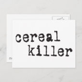 Shirten en cadeautjes voor graankokers briefkaart (Voorkant / Achterkant)