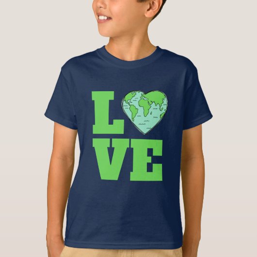 Shirten en jassen van de Aarde T-shirt (Voorkant)