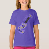 Shirten en jassen voor aangepaste tekst bij Ukulel T-shirt (Voorkant)