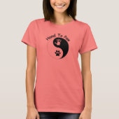Shirten: HandToPaw Yin-Yang Ringer T-shirt (Voorkant)