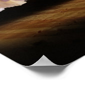 Shirten in een kamer van licht en duisternis poster (Hoek)