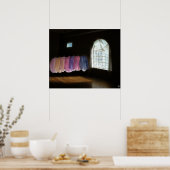 Shirten in een kamer van licht en duisternis poster (Keuken)